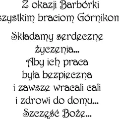 Barbórka: Życzenia na Dzień Górnika od serca, śmieszne, po śląsku
