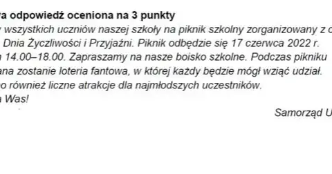 Idealne zaproszenie na egzamin ósmoklasisty? Poznaj 5 zasad!