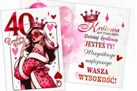 Życzenia na 40 urodziny: Gotowe teksty, które wzruszą lub rozbawią