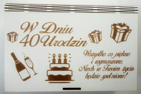 Życzenia na 40 urodziny dla kolegi: Śmieszne, poważne, oryginalne!