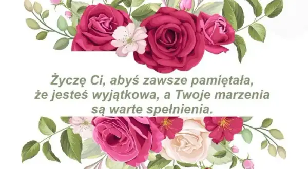 Życzenia imieninowe: Krótkie, śmieszne, wzruszające wybierz!