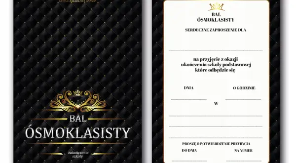 Zaproszenie na komers ósmoklasisty: 5 kluczy do idealnego tekstu