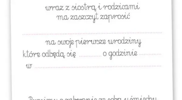 Idealne zaproszenie urodzinowe? Wzory, teksty i 5 kluczy do sukcesu!