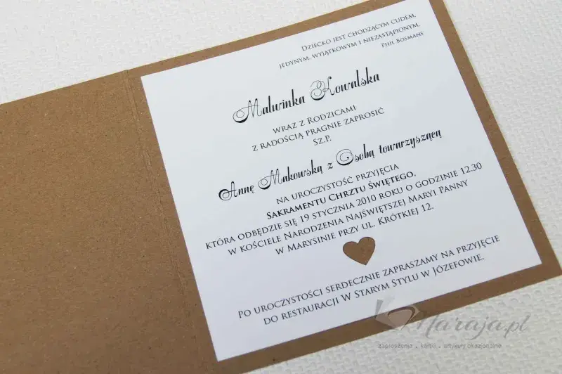 Jak perfekcyjnie wypisać zaproszenie na chrzest? Krok po kroku