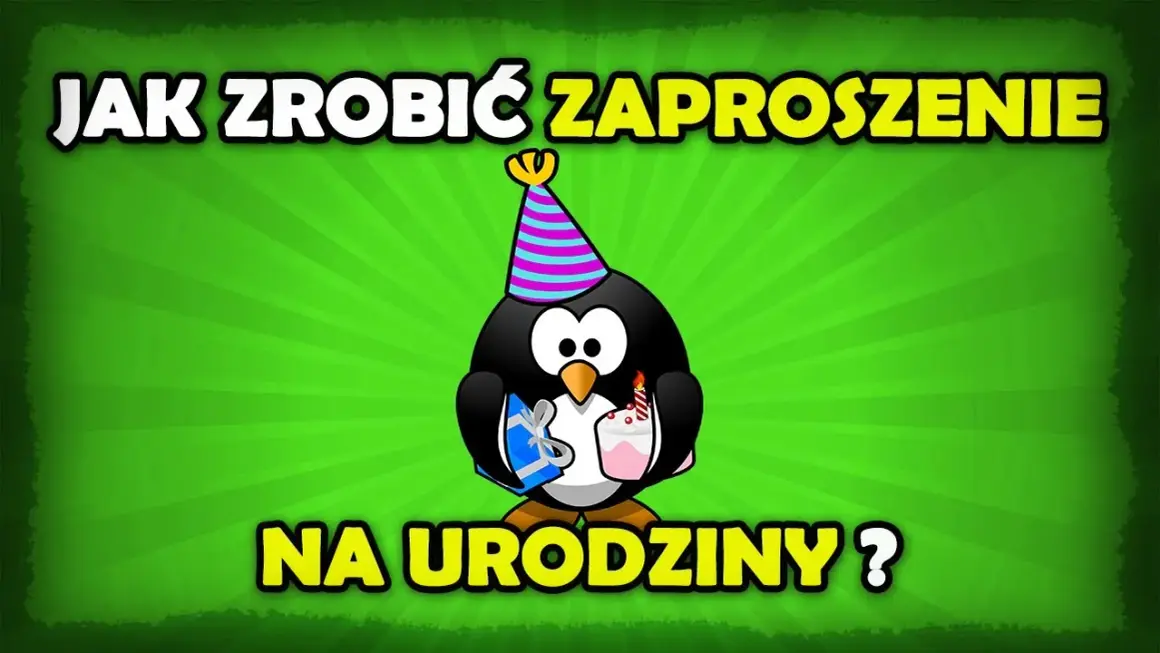 Stwórz własne zaproszenie na komputerze! Darmowe narzędzia i triki